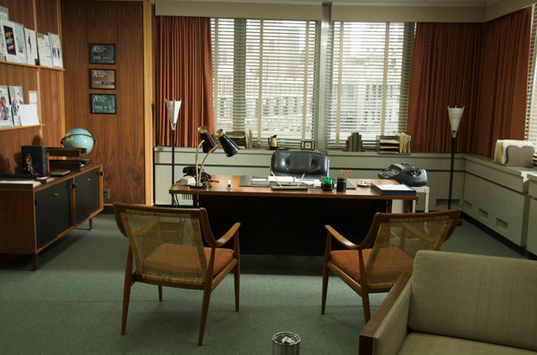 Don Draper Mad Men Office